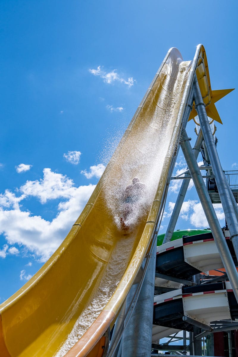 Shootingstar Wasserrutsche Aquamagis Erlebnisbad