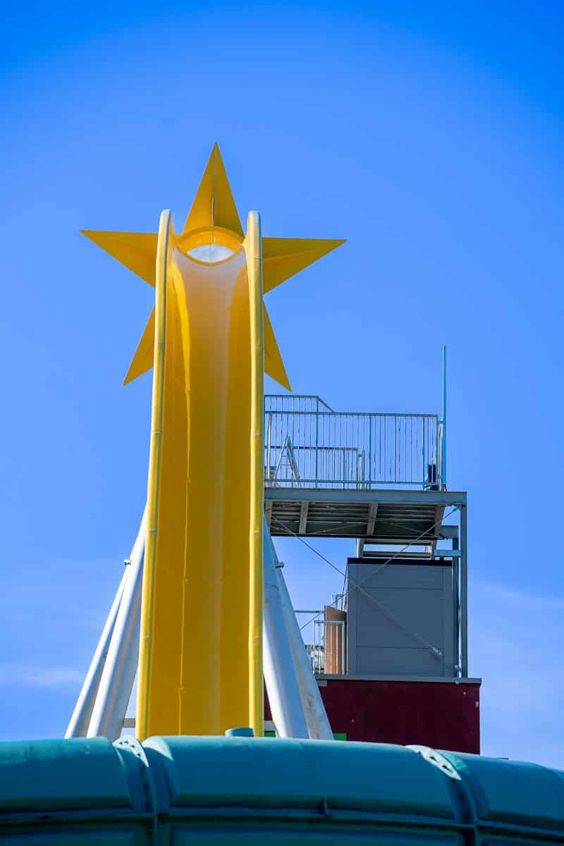 Shootingstar Wasserrutsche Aquamagis Erlebnisbad