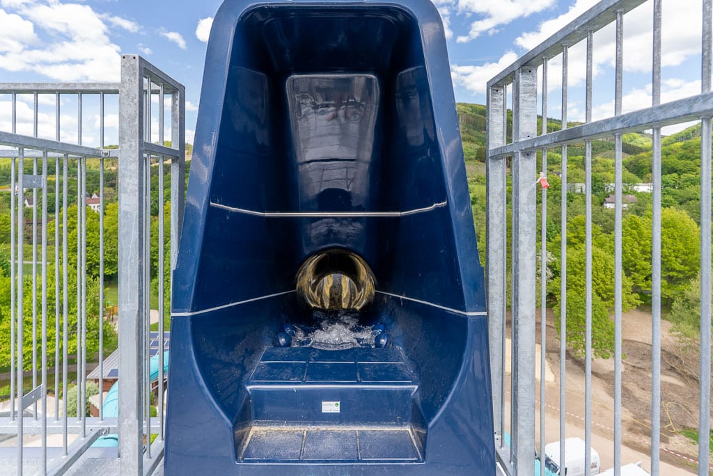 Shootingstar Wasserrutsche Aquamagis Erlebnisbad