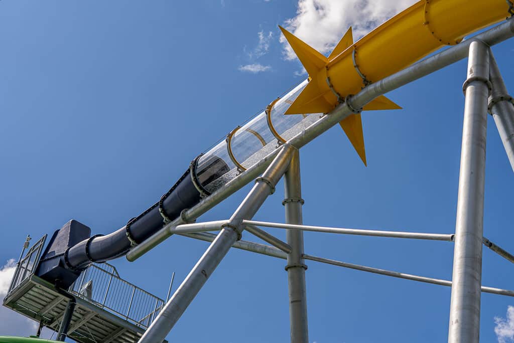 Shootingstar Wasserrutsche Aquamagis Erlebnisbad