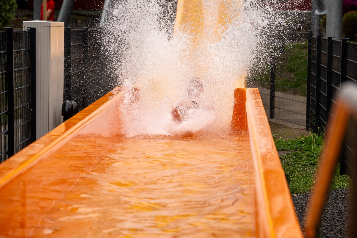 Shootingstar Wasserrutsche Aquamagis Erlebnisbad Plettenberg