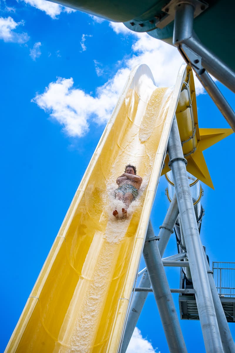 Shootingstar Wasserrutsche Aquamagis Erlebnisbad Plettenberg