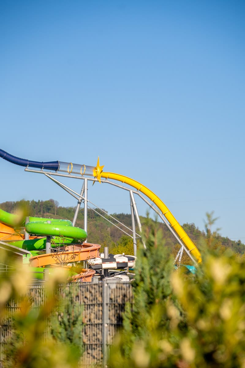 Shootingstar Wasserrutsche Aquamagis Erlebnisbad Plettenberg