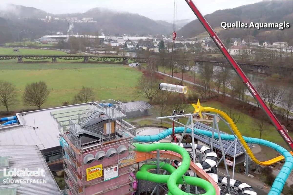 Wdr Lokalzeit Suedwestfalen Bericht Shootingstar Aquamagis Erlebnisbad Plettenberg
