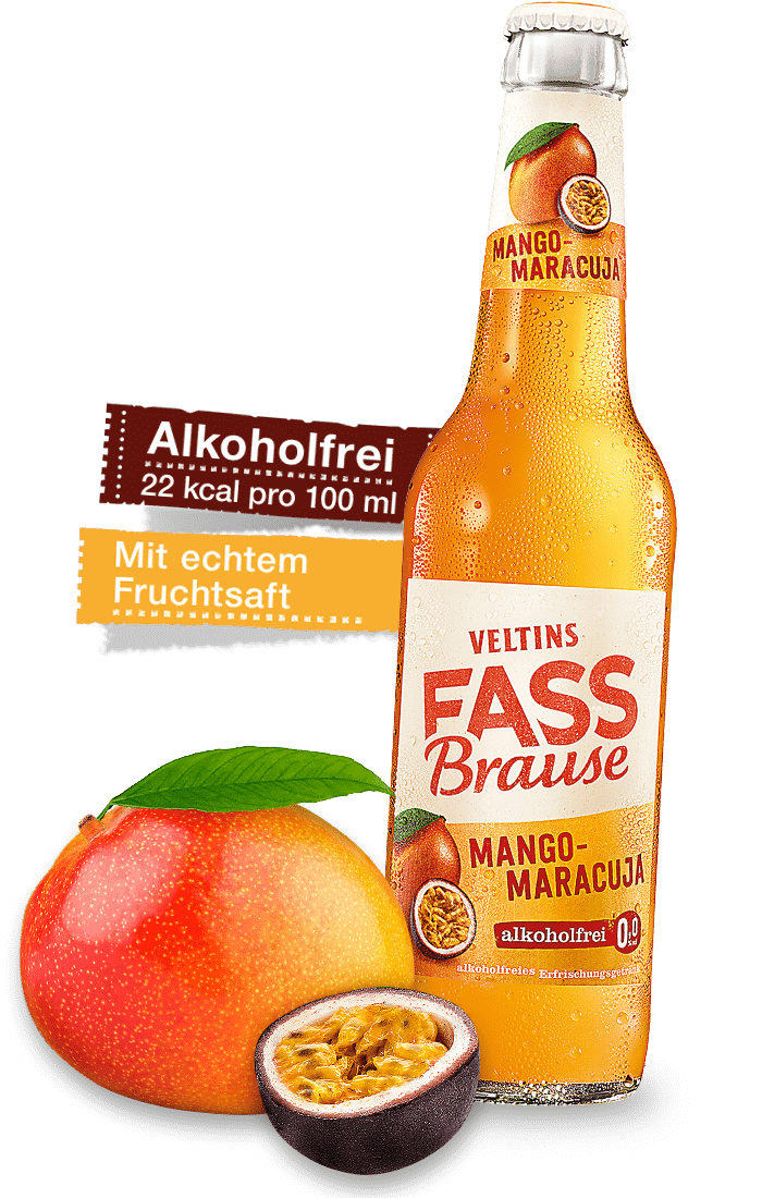 Veltins Fassbrause Mango Maracuja SLIDE Night Partner AquaMagis