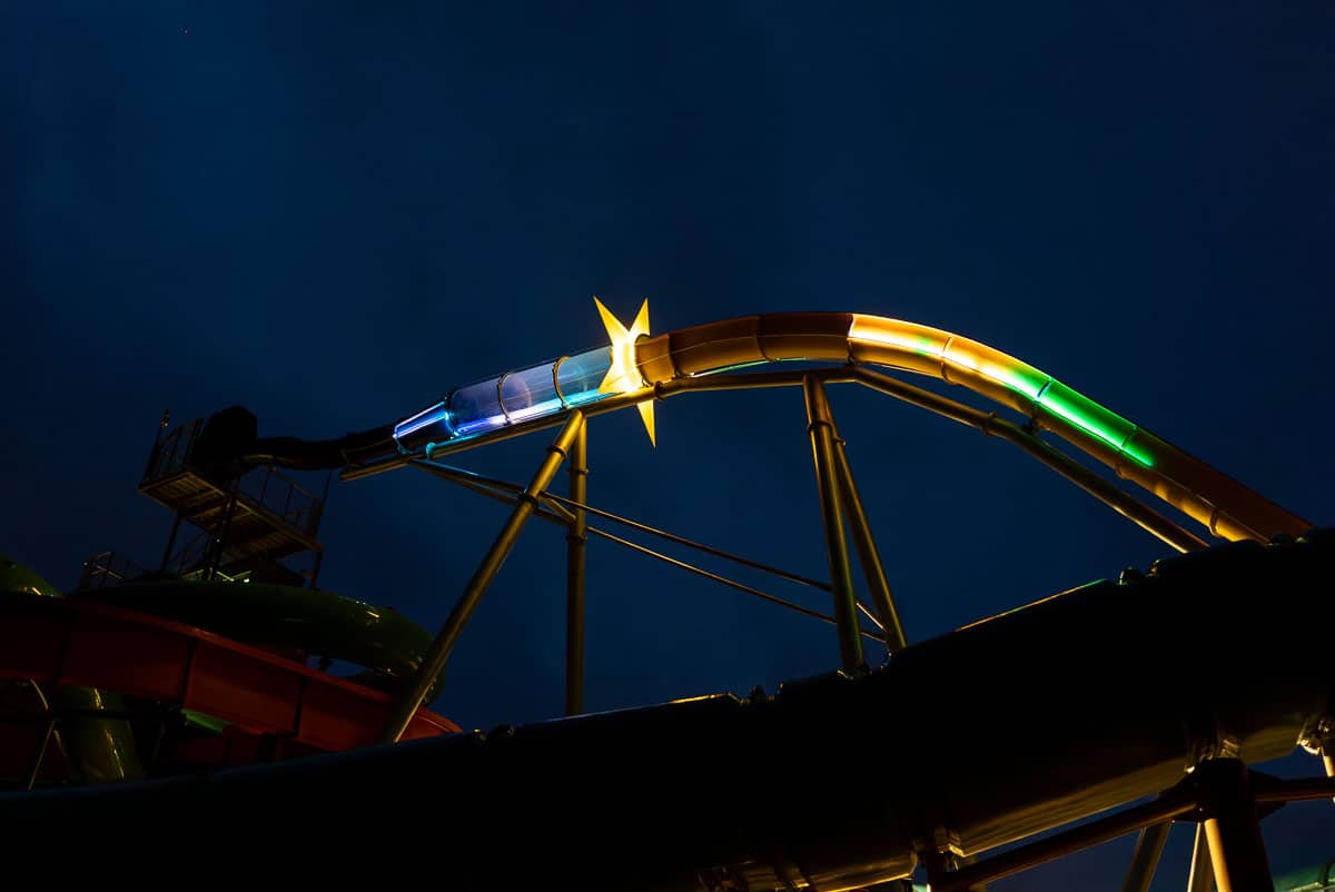 Slide Night By Veltins Shootingstar Aquamagis Erlebnisbad Plettenberg