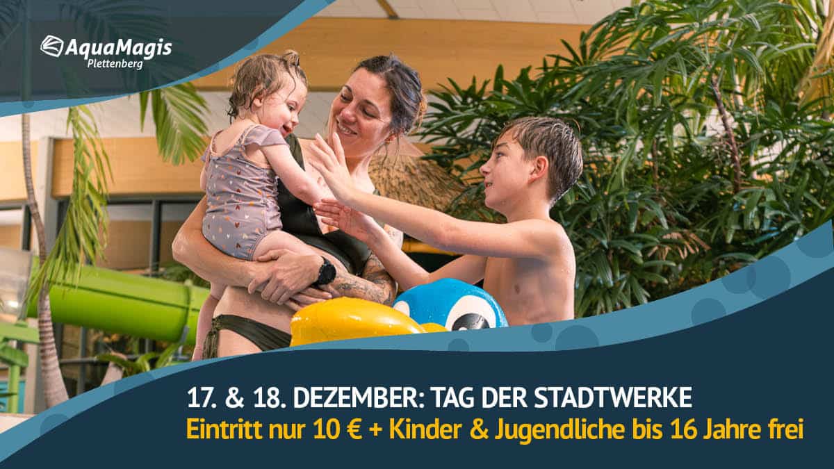 17. & 18. Dezember: Eintritt nur 10 € – Kids bis 16 Jahre frei