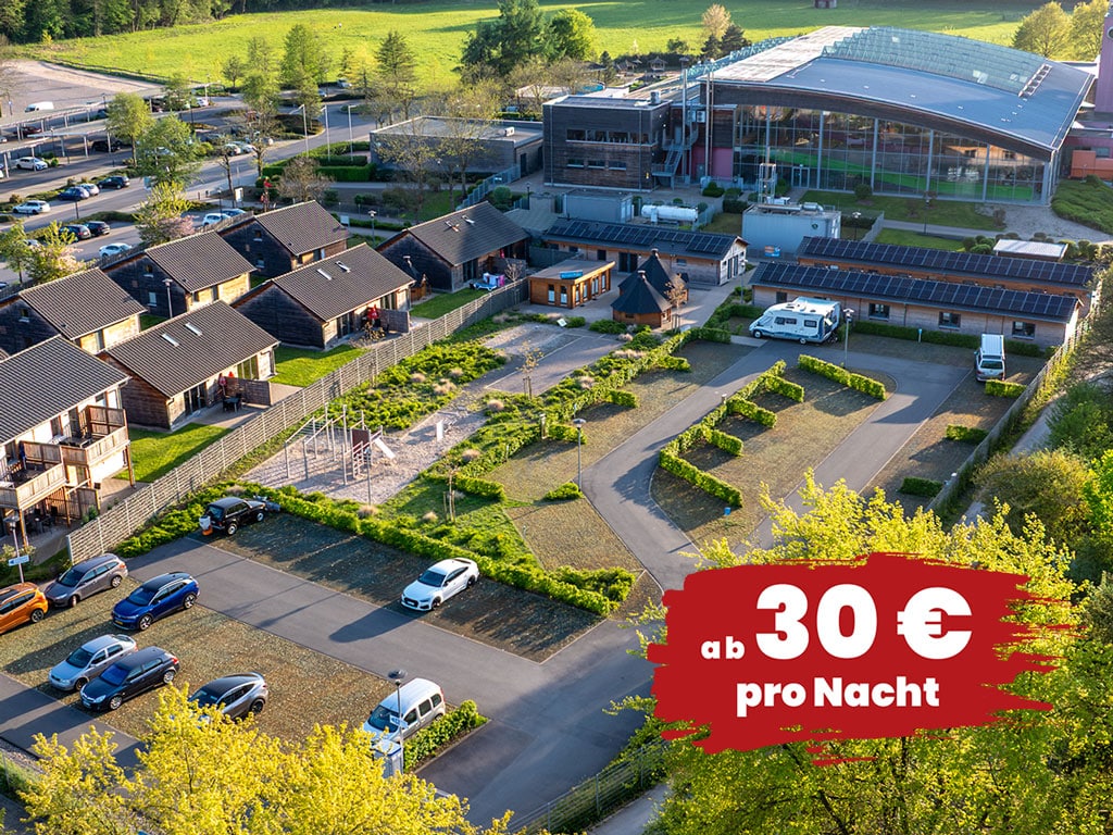 Wohnmobilurlaub im AquaMagis: ab 30 € pro Nacht