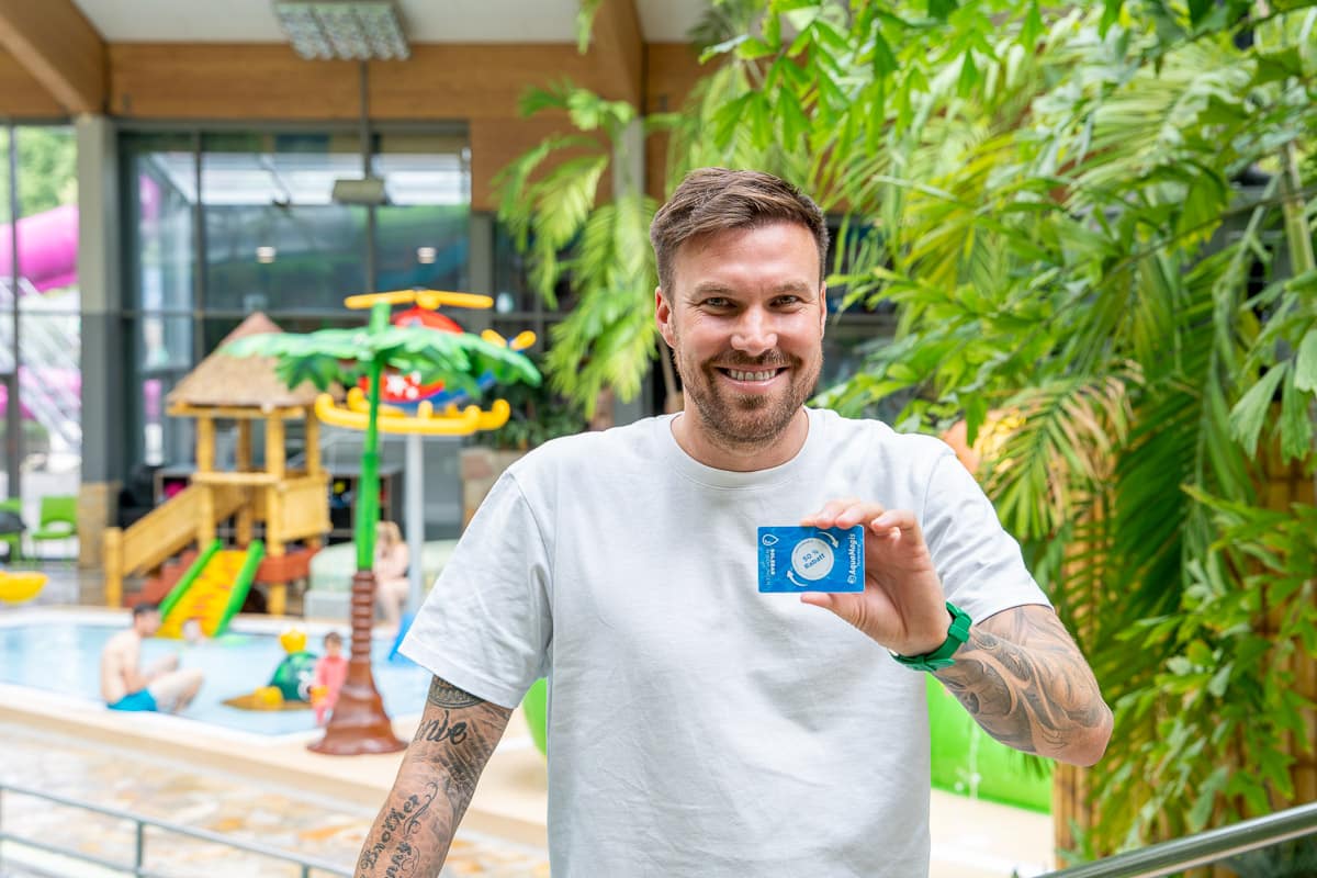Hin- und Rückspiel: Jetzt zwei Wasserwelten entdecken und 50 % im Partnerbad sparen